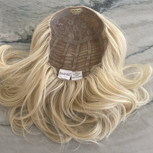 Hairdo 3/4 Grand Extension / Topper R22 Swedish Blonde - Picture 6 of 8